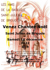 Affiche-2022-12-10 Venez Chanter Noël 2022