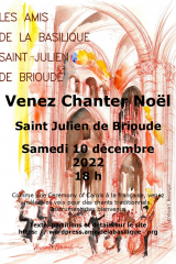 Affiche-2022-12-10 Venez Chanter Noël 2022